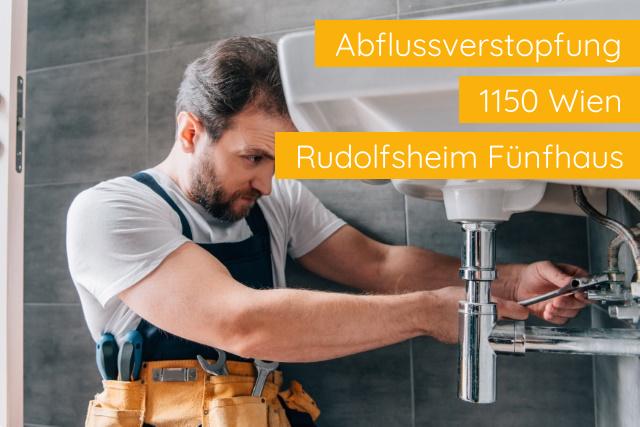 Abflussverstopfung Notdienst 1150 Wien Rudolfsheim F.