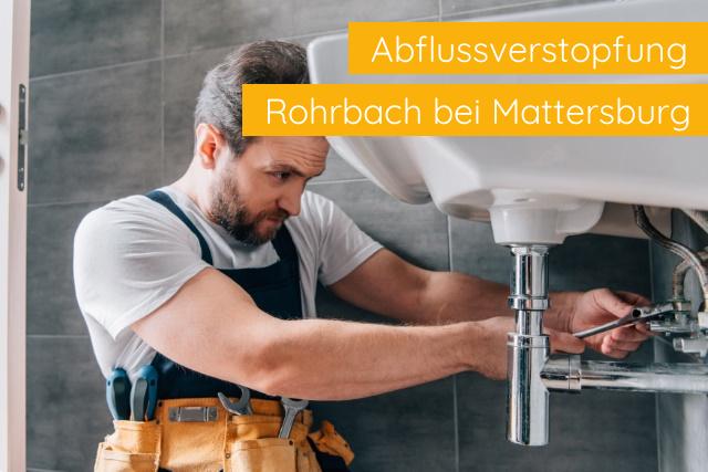 Abflussverstopfung Notdienst Rohrbach bei Mattersburg