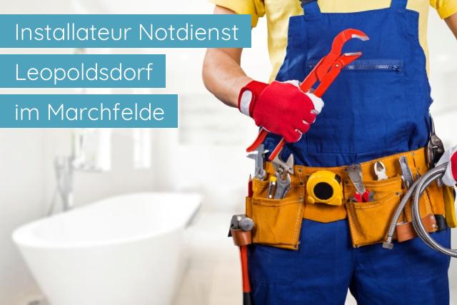 Installateur Notdienst Leopoldsdorf im Marchfelde