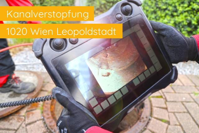 Kanalverstopfung 1020 Wien Leopoldstadt