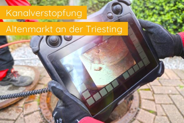 Kanalverstopfung Altenmarkt an der Triesting