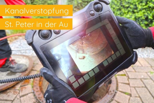 Kanalverstopfung St. Peter in der Au