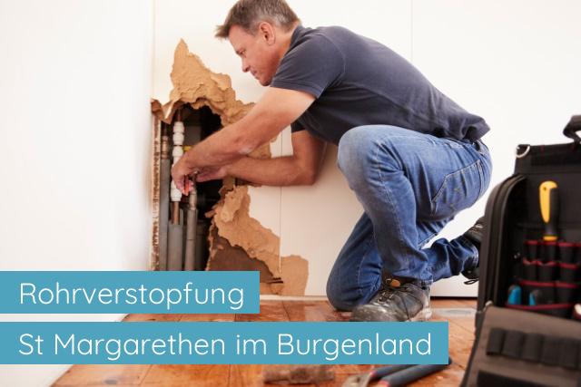 Rohrverstopfung Notdienst St Margarethen im Burgenland