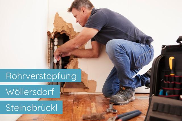 Rohrverstopfung Notdienst Wöllersdorf-Steinabrückl