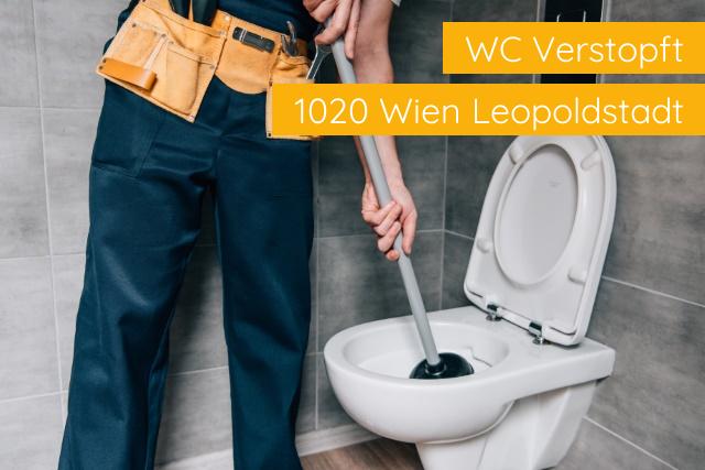 WC Verstopft 1020 Wien Leopoldstadt