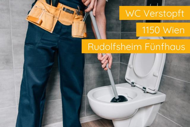 WC Verstopft 1150 Wien Rudolfsheim F.