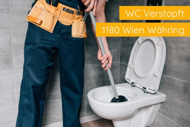 WC Verstopft 1180 Wien Währing