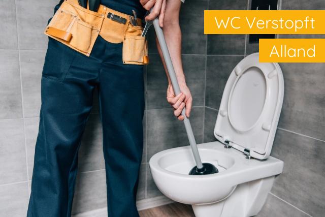 WC Verstopft Alland