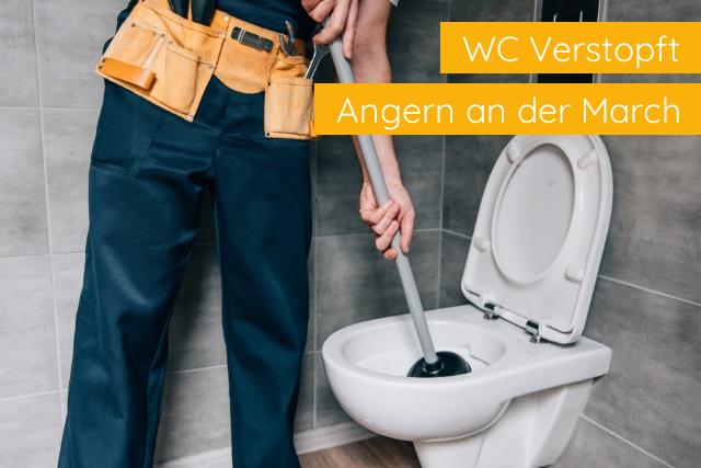 WC Verstopft Angern an der March