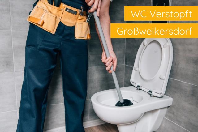 WC Verstopft Großweikersdorf
